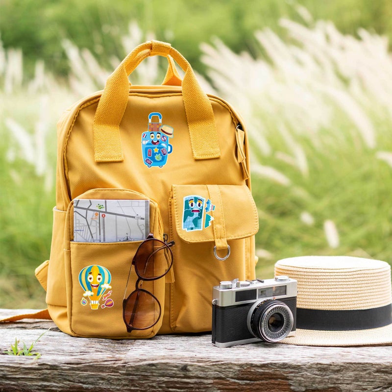 Cm2404002 Children'S Cartoon Spring Camping Camping Travel Parent-Child Interactive Puzzle Diy Sticker - Image 4